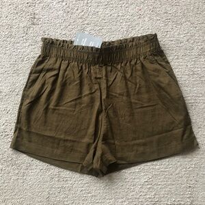 H&M Linen blend shorts.